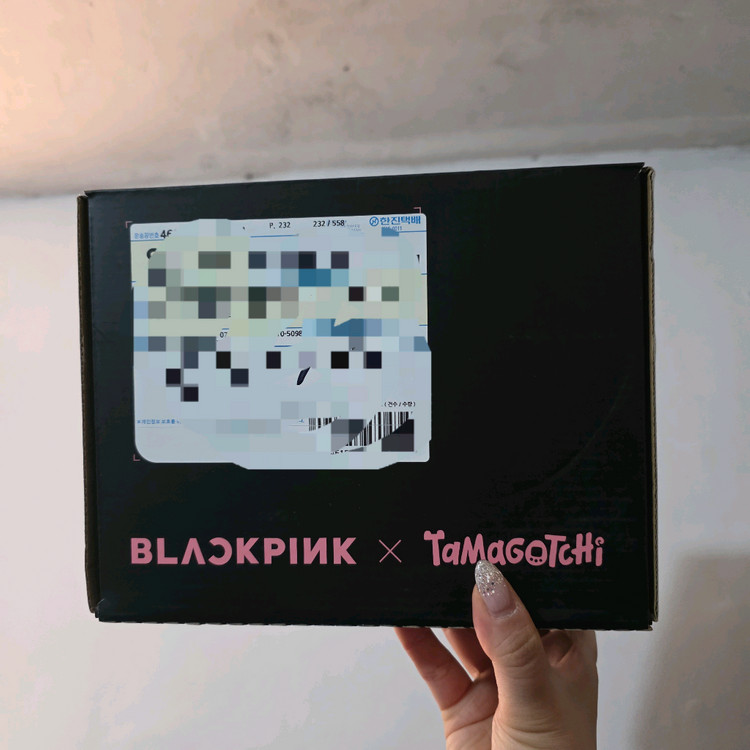 다마고치 x 블랙핑크 오리지널 다마고치 핑크 미개봉 이미지
