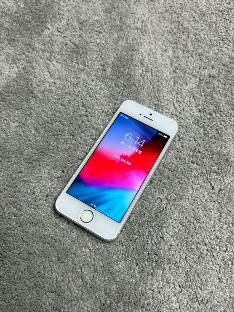 애플 정품 아이폰 se1 실버 64gb 이미지