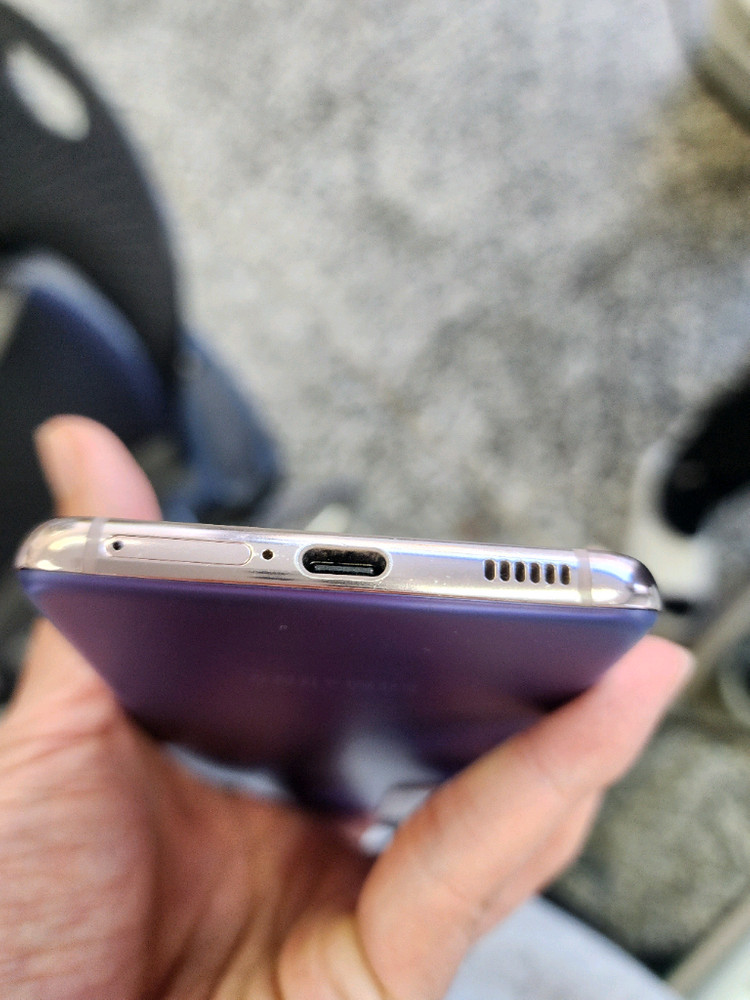 갤럭시S21 퍼플 256기가 정상해지 깨끗함^^(잔상없이 깔끔함!) 이미지