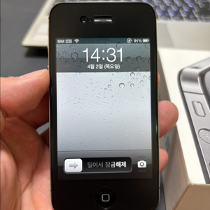 아이폰4S 16GB 블랙 S급 이미지