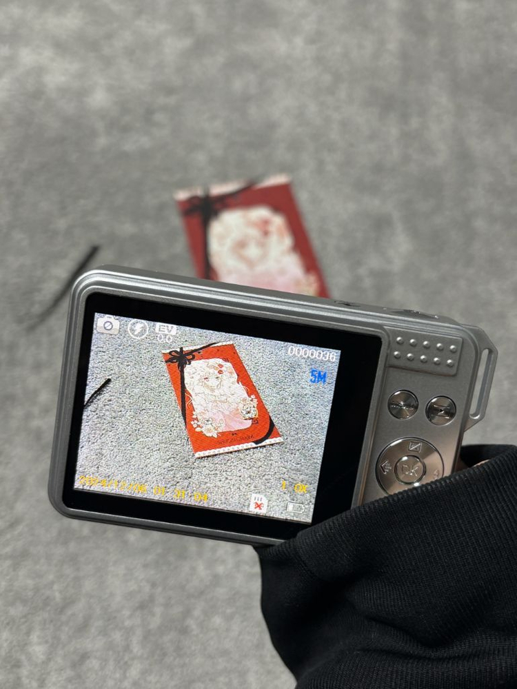 빈티지 레트로 똑딱이 디지털카메라 디카 새상품 이미지