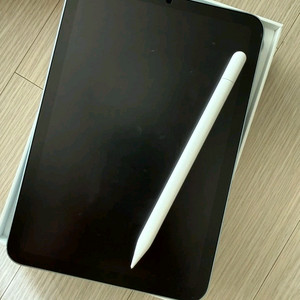 아이패드 미니7세대 wifi 128GB 블루, 애플펜슬 이미지