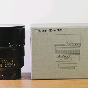 TTArtisan 90mm F1.25 수동 렌즈 소니 FE마운트 이미지