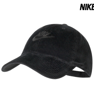 [정품][택달린미시착새상품][단종] 나이키 코듀로이 볼캡 블랙 이미지