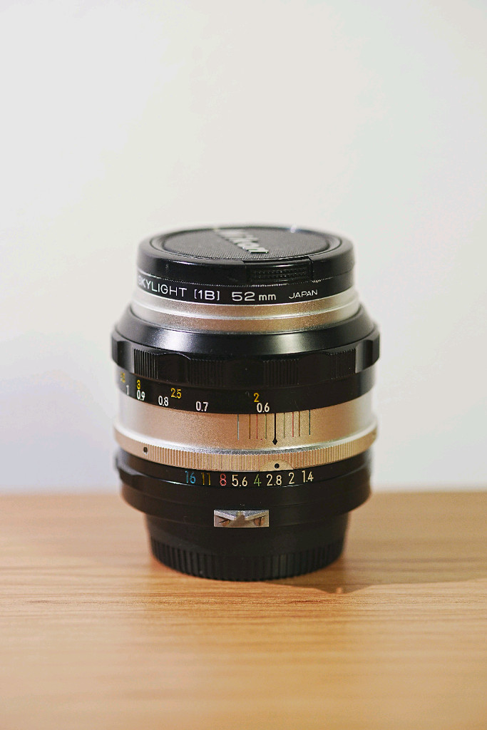 니콘 Nikkor Auto 50mm f1.4 해바라기 수동 렌즈 이미지