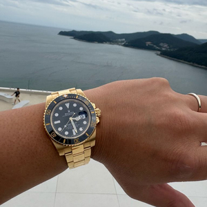 (정품) 롤렉스 서브마리너 금통 (흑금)116618LN 이미지