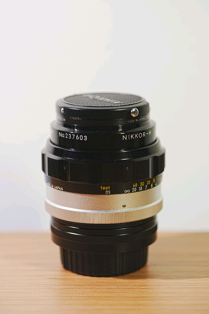 니콘 NIKKOR-H Auto 85mm f1.8 수동 렌즈 이미지