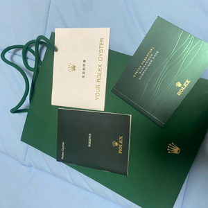 (정품) 로렉스 구형 섭마책자 및 구성품 이미지