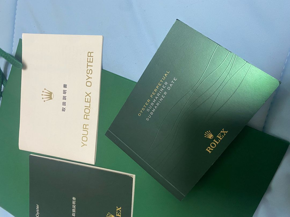 (정품) 로렉스 구형 섭마책자 및 구성품 이미지