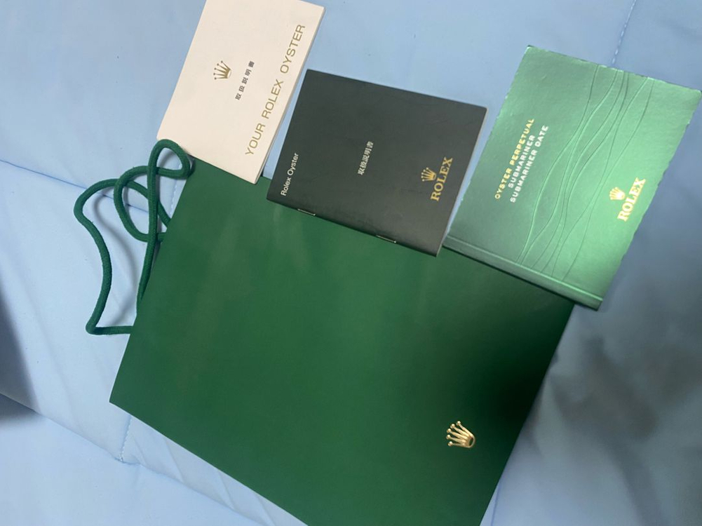 (정품) 로렉스 구형 섭마책자 및 구성품 이미지