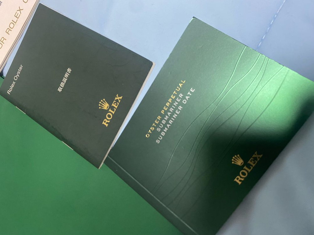(정품) 로렉스 구형 섭마책자 및 구성품 이미지
