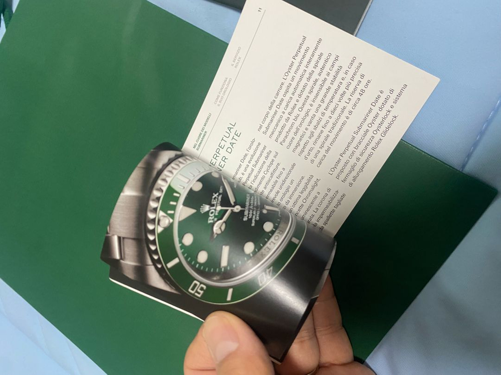 (정품) 로렉스 구형 섭마책자 및 구성품 이미지