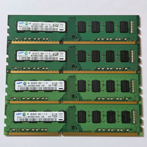 삼성 PC3-12800U 4GB 4개 (DDR3-1600) 이미지