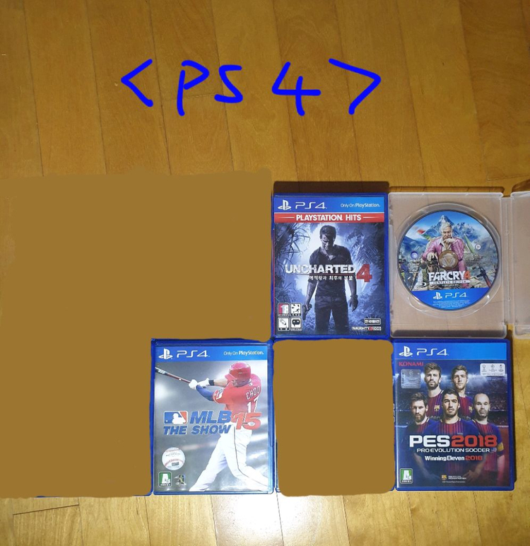 PS3, PS4, PS5 플레이스테이션 게임타이틀 정리 이미지