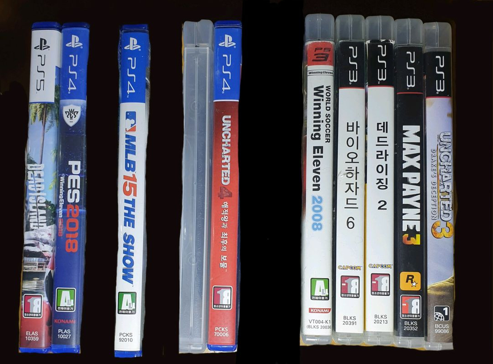 PS3, PS4, PS5 플레이스테이션 게임타이틀 정리 이미지