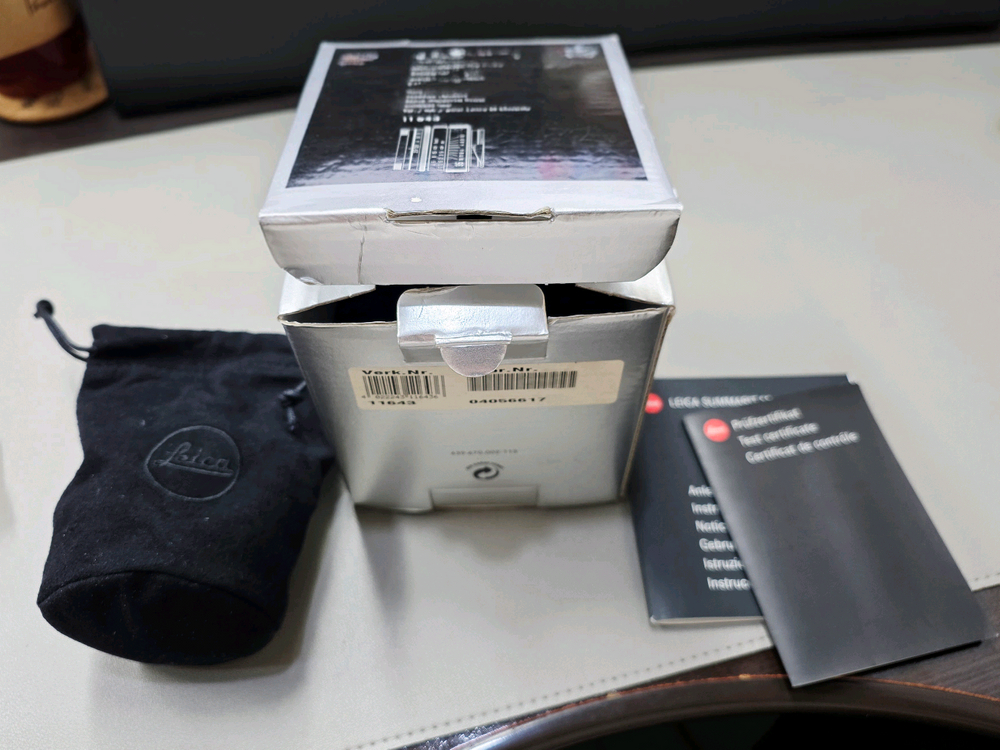 라이카 주마릿 Summarit-M 35mm f/2.5 렌즈 풀박스 이미지