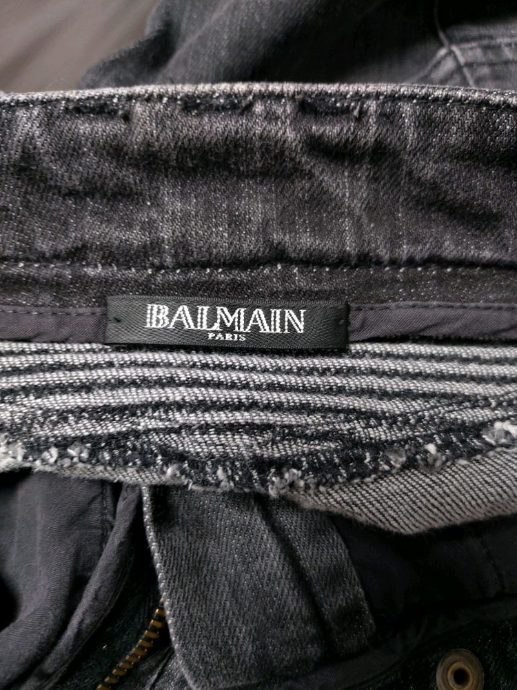 발망 여성 슬림 워싱 바이커진(34사이즈)국내44사이즈 이미지