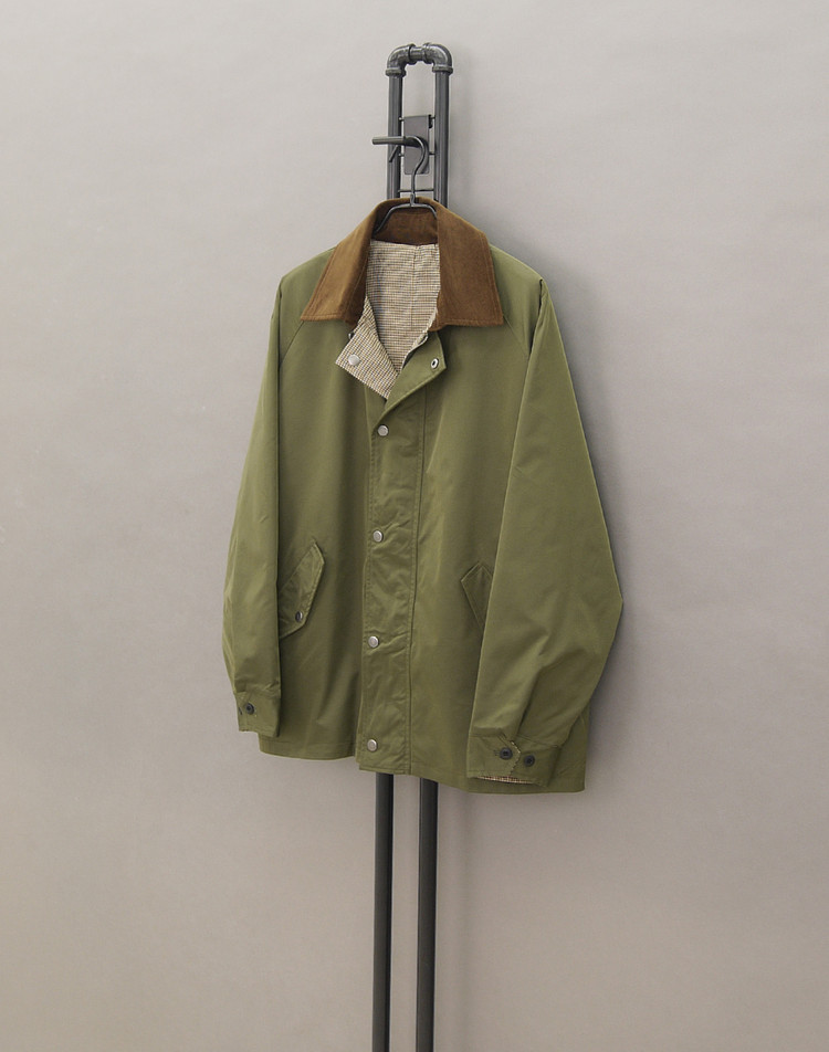 ANPAS 앤파스 2WAY 코듀로이카라 양면 리버시블 헌팅자켓L100 프리즘웍스 에스피오나지 유니폼브릿지 빔즈 바버 이미지