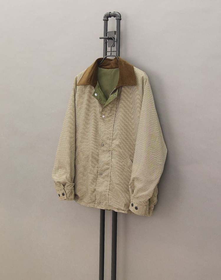 ANPAS 앤파스 2WAY 코듀로이카라 양면 리버시블 헌팅자켓L100 프리즘웍스 에스피오나지 유니폼브릿지 빔즈 바버 이미지