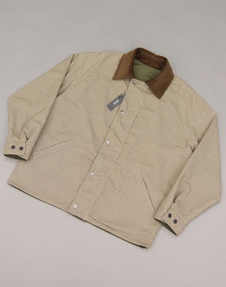 ANPAS 앤파스 2WAY 코듀로이카라 양면 리버시블 헌팅자켓L100 프리즘웍스 에스피오나지 유니폼브릿지 빔즈 바버 이미지