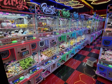 중고오락기 데스파라도 드레곤펀치 요요파티 게임기 인형뽑기기계 이미지