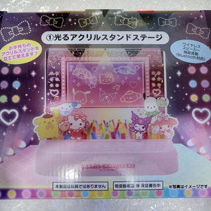 미개봉 새상품 산리오 아이돌 쿠지 1등상 블루투스 스피커 이미지