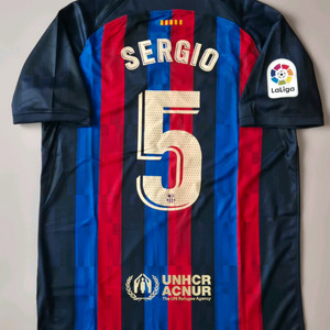 22 23 바르셀로나 홈 부스케츠 레플리카 유니폼 L 이미지