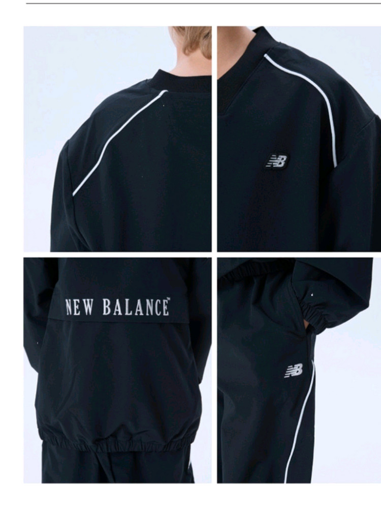 *새상품*25년 뉴발란스키즈 우븐상하3종세트150~160*정가15만9천원 *남녀공용 이미지