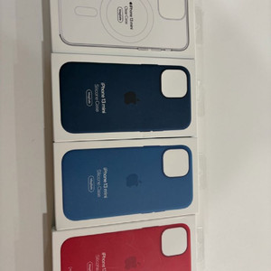 정품/미개봉)아이폰13미니 실리콘 케이스, 투명케이스 이미지