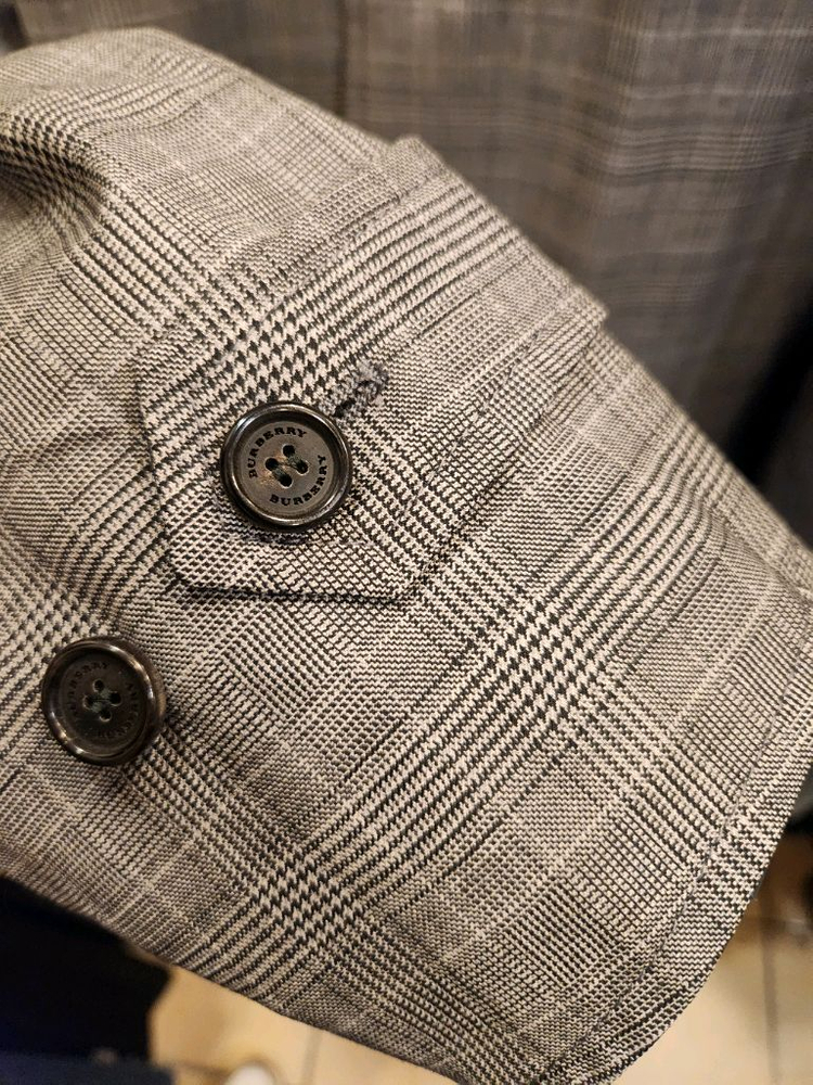 버버리 런던 체크 리버시블 남성코트 이미지