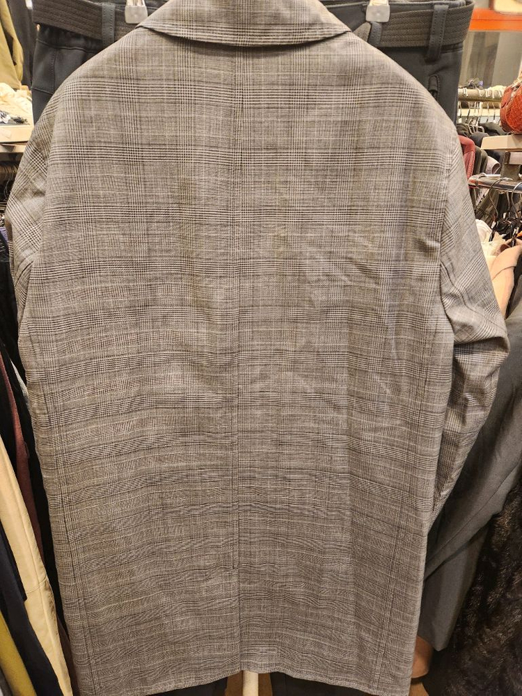 버버리 런던 체크 리버시블 남성코트 이미지