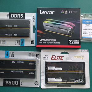 마이크론 크루셜 32GB (2x16GB) DDR5 노트북 메모리 램 이미지