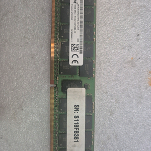 마이크론 16GB PC4-2133P 서버용 램 판매합니다. 이미지
