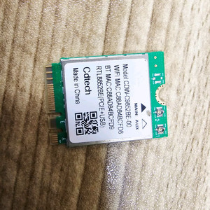 WiFi 6E 무선랜카드 rtl8852be 블루투스5.2 이미지