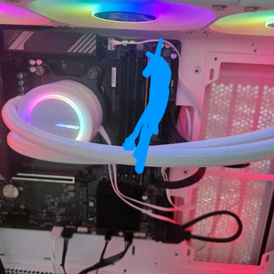 라이젠 7950x3d 3열수냉 1000w 스틸레전드 b850m 팔아요 이미지