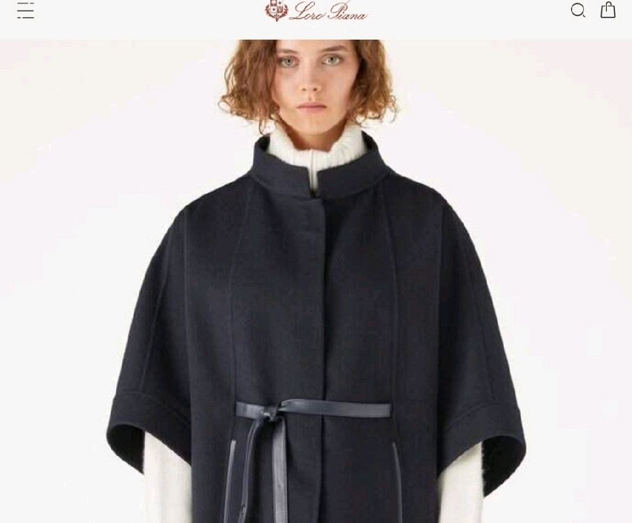 로로피아나 캐시미어 코트/ 린넨 새상품 이미지