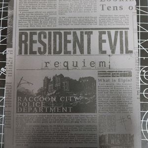바이오 하자드 레퀴엠 스틸북 판매합니다 이미지