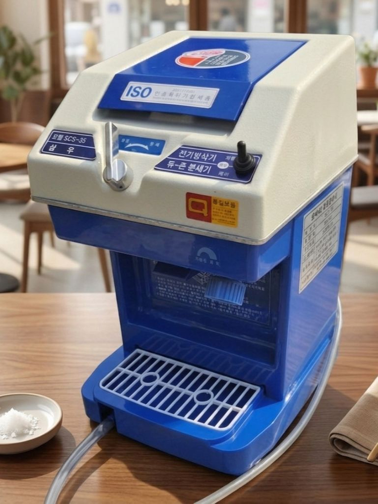삼우 SCS-35 빙삭기 분쇄기 팥빙수 빙수기 이미지