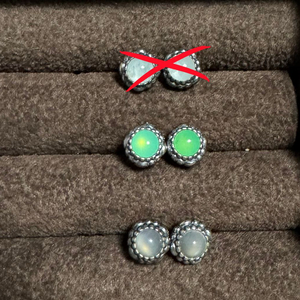 판도라 단종 귀걸이 구탄생석 구탄 5월 6월 이미지