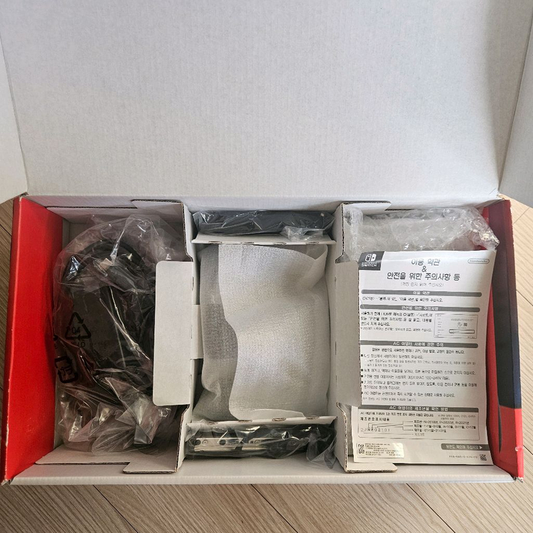 닌텐도 스위치 풀박스+링피트+마리오카트8 디럭스 이미지