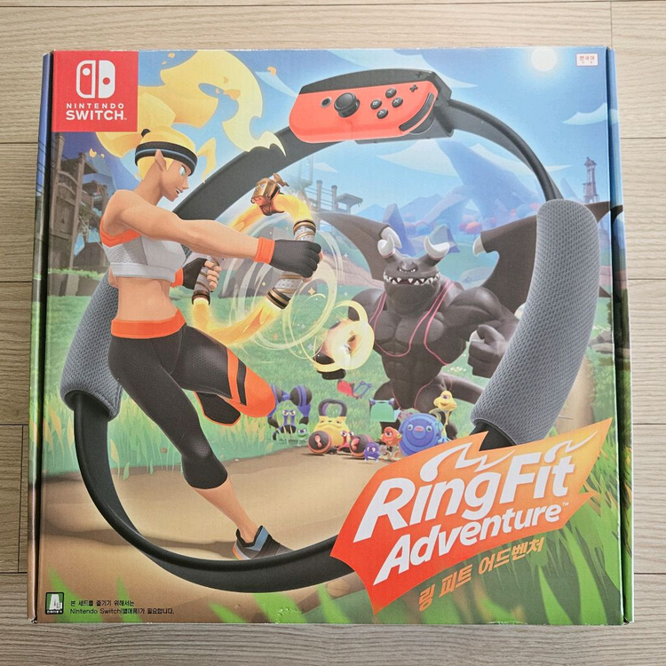 닌텐도 스위치 풀박스+링피트+마리오카트8 디럭스 이미지