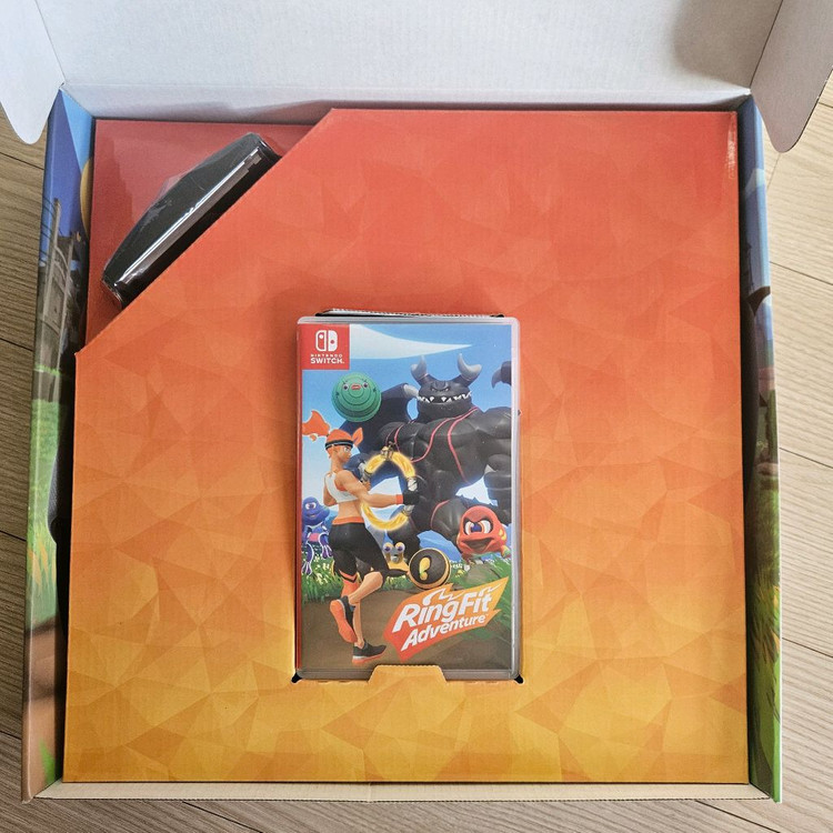 닌텐도 스위치 풀박스+링피트+마리오카트8 디럭스 이미지