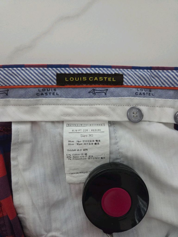 루이까스텔 남성 봄여름 골프바지 33(86) 이미지