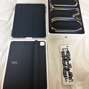 아이패드 프로 13 m4 1tb 스블 애케플 팬슬 커버 풀세트 이미지