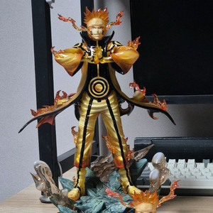 1/6 zh 우주마키 나루토 쿠라마 링크 모드 레진 피규어 이미지