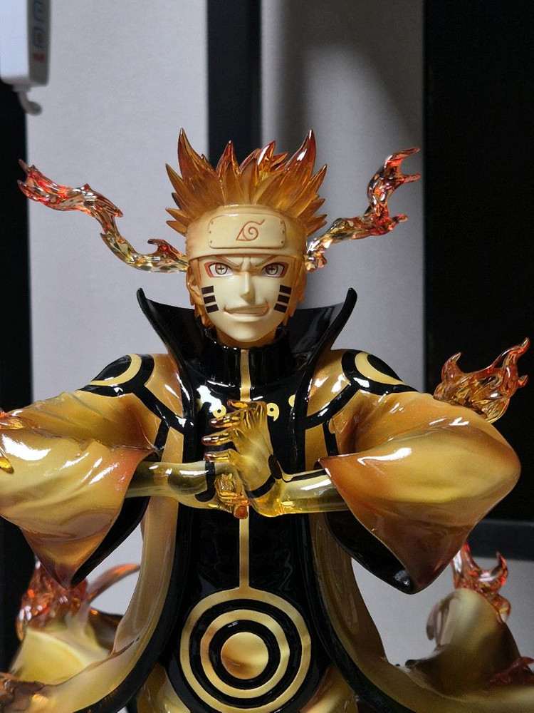 1/6 zh 우주마키 나루토 쿠라마 링크 모드 레진 피규어 이미지