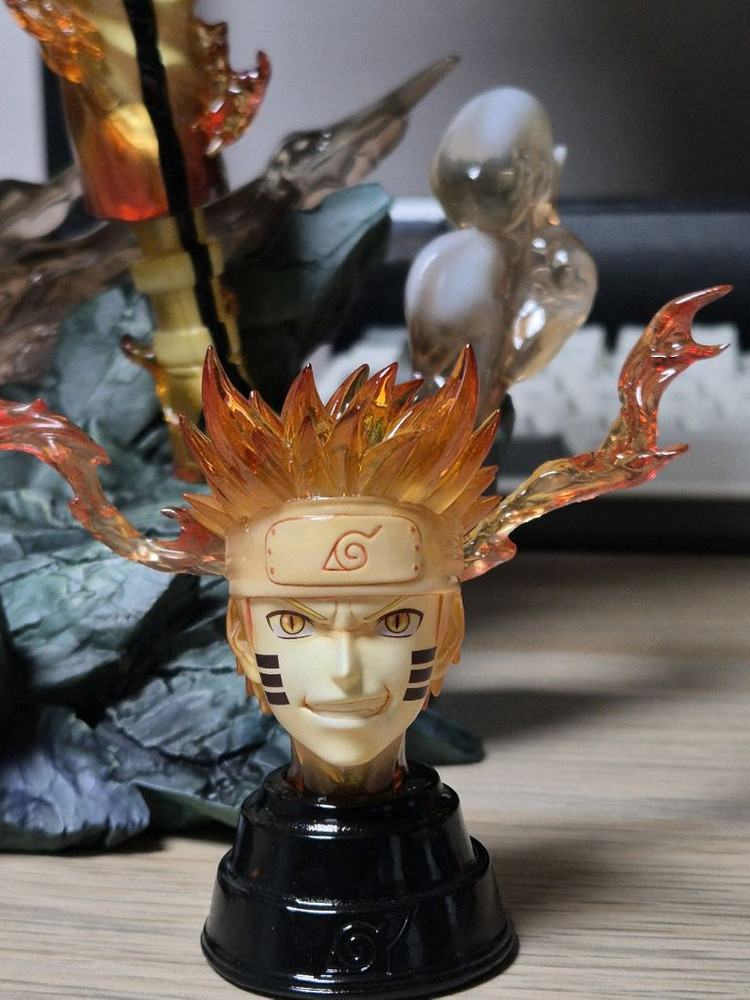 1/6 zh 우주마키 나루토 쿠라마 링크 모드 레진 피규어 이미지