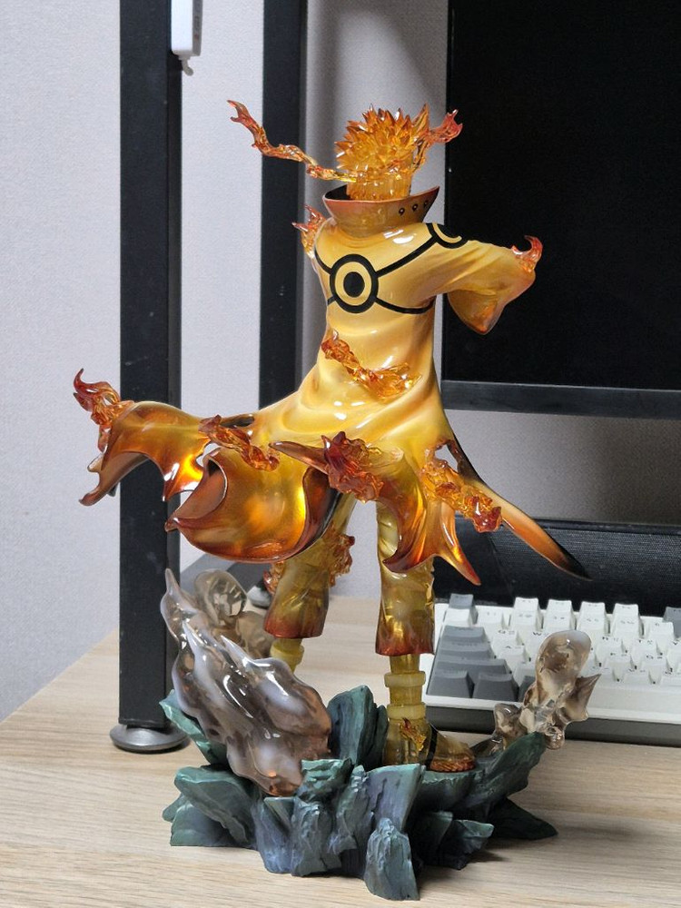 1/6 zh 우주마키 나루토 쿠라마 링크 모드 레진 피규어 이미지