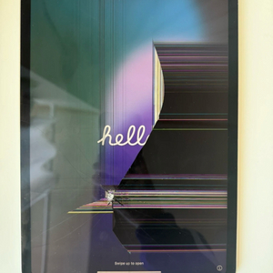 아이패드 프로11(3세대) 256기가 wifi모델, 디스플레이 패널 파손 이미지