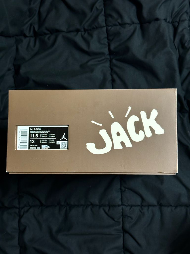 [295] 트래비스 스캇 X 조던 점프맨 잭 TR 그린 새상품 이미지